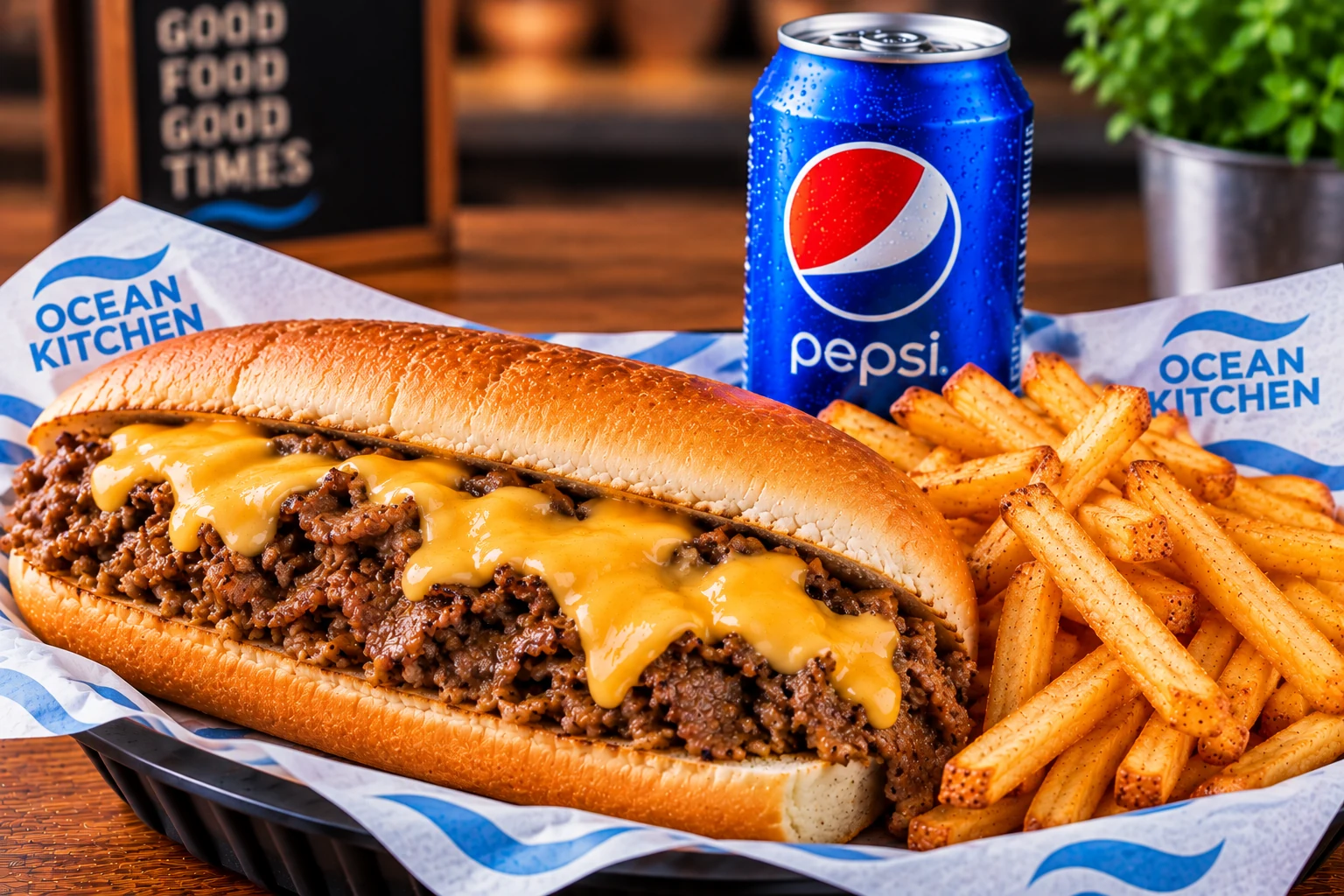 Beef Cheesesteak Meal
